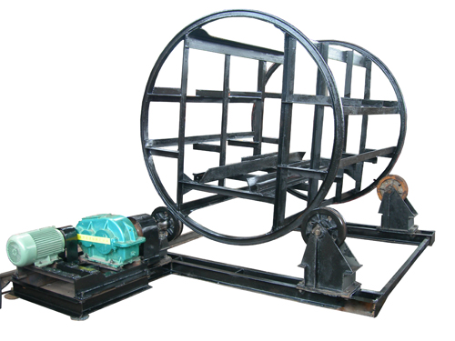 一吨矿车单车手动翻车机